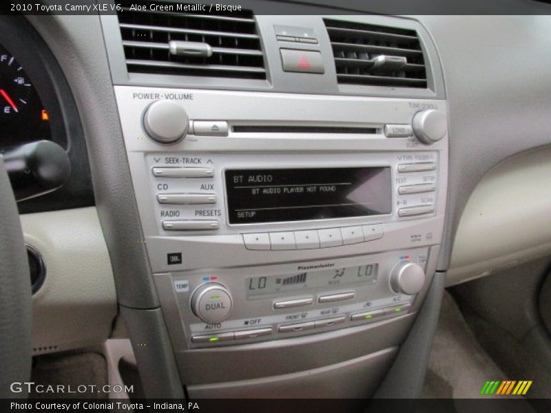 Controls of 2010 Camry XLE V6