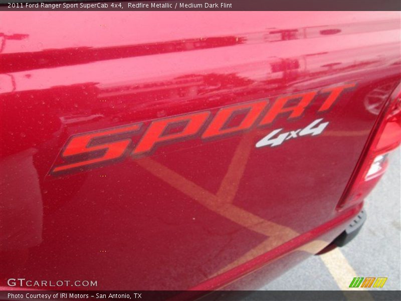 Redfire Metallic / Medium Dark Flint 2011 Ford Ranger Sport SuperCab 4x4