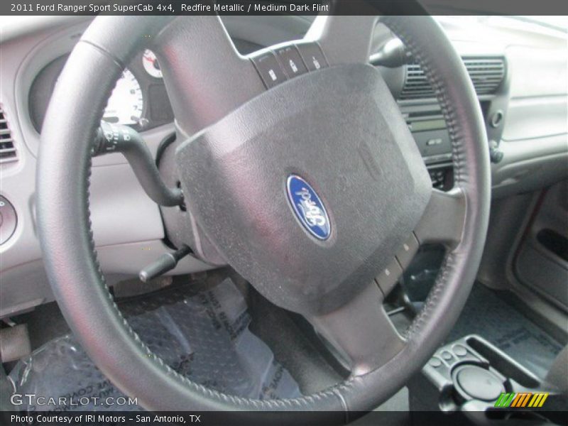 Redfire Metallic / Medium Dark Flint 2011 Ford Ranger Sport SuperCab 4x4
