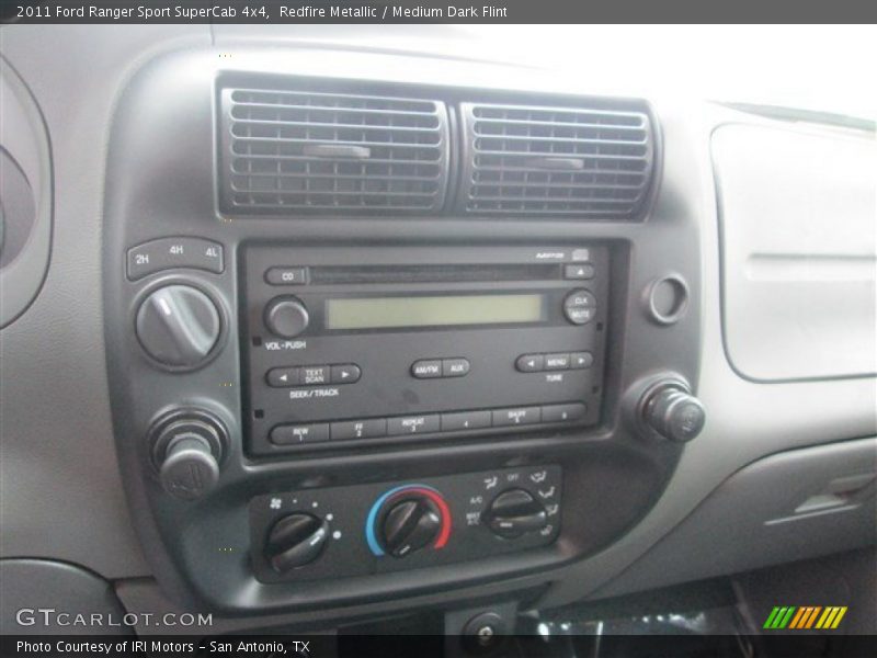 Redfire Metallic / Medium Dark Flint 2011 Ford Ranger Sport SuperCab 4x4