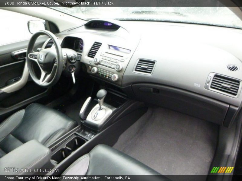 Dashboard of 2008 Civic EX-L Coupe