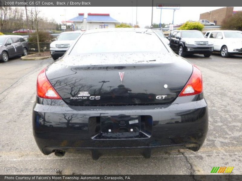 Black / Ebony Black 2008 Pontiac G6 GT Coupe