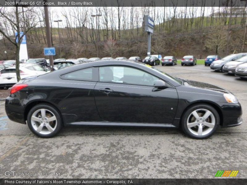 Black / Ebony Black 2008 Pontiac G6 GT Coupe