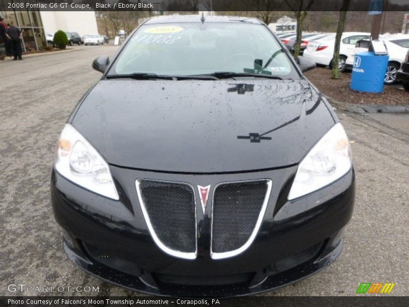 Black / Ebony Black 2008 Pontiac G6 GT Coupe