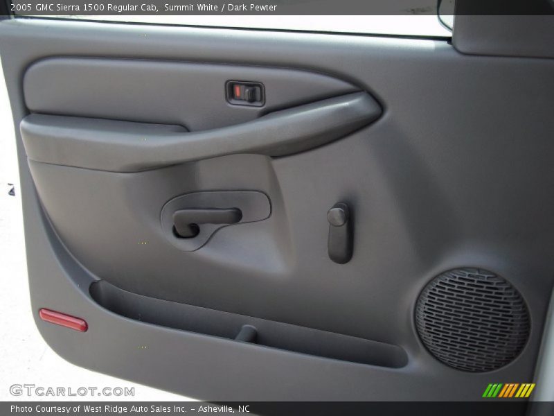 Summit White / Dark Pewter 2005 GMC Sierra 1500 Regular Cab