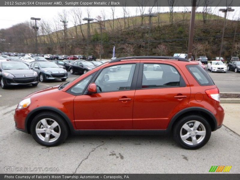  2012 SX4 Crossover AWD Sunlight Copper Metallic