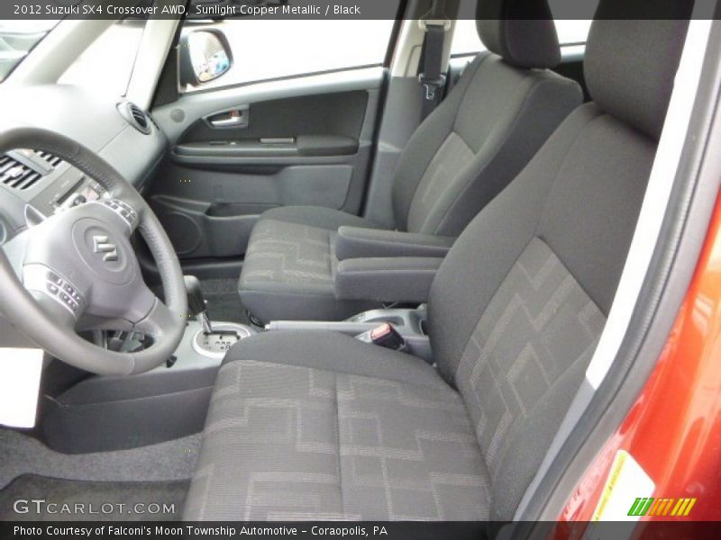 Front Seat of 2012 SX4 Crossover AWD