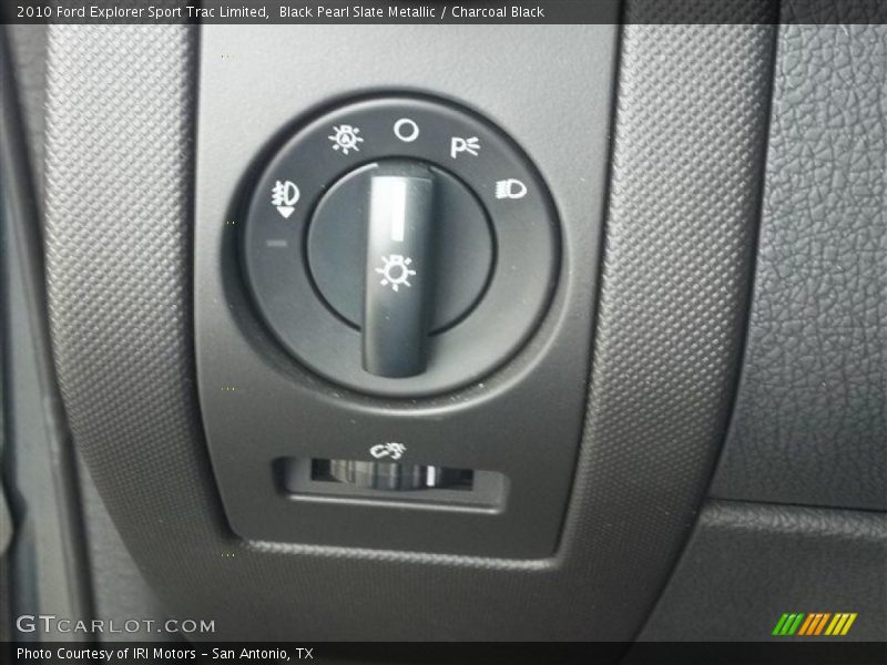 Controls of 2010 Explorer Sport Trac Limited