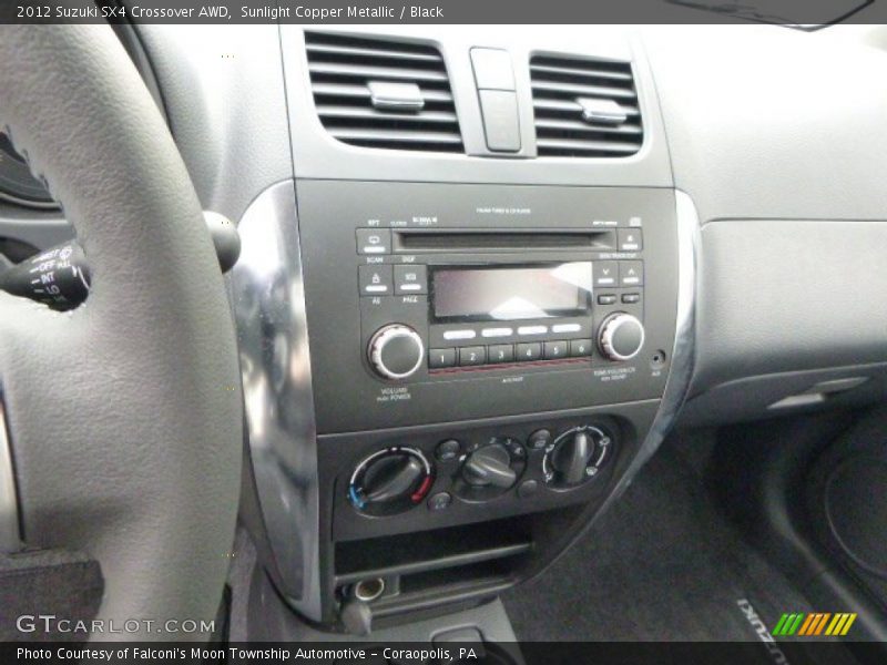 Controls of 2012 SX4 Crossover AWD