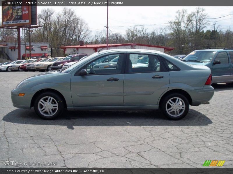 Light Tundra Metallic / Medium Graphite 2004 Ford Focus ZTS Sedan
