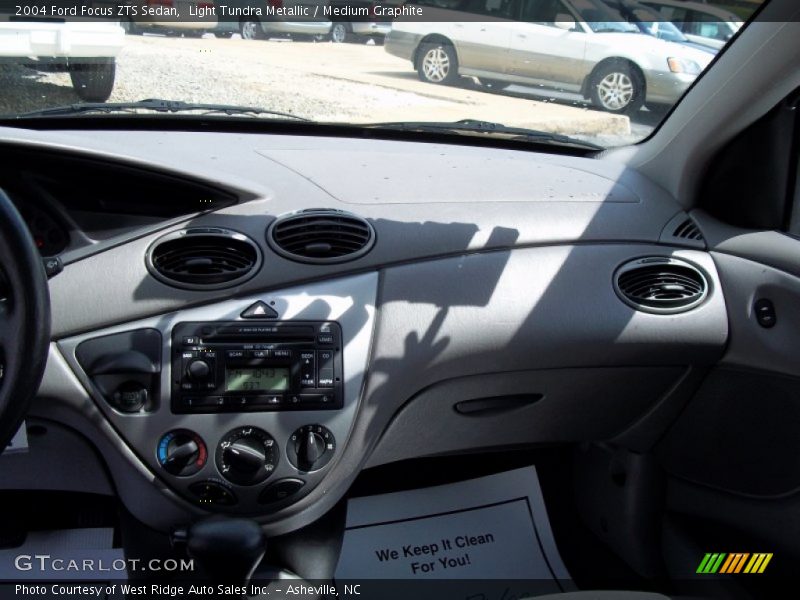 Light Tundra Metallic / Medium Graphite 2004 Ford Focus ZTS Sedan