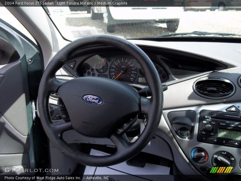 Light Tundra Metallic / Medium Graphite 2004 Ford Focus ZTS Sedan