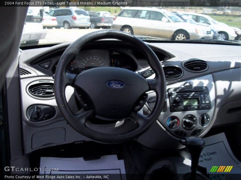 Light Tundra Metallic / Medium Graphite 2004 Ford Focus ZTS Sedan