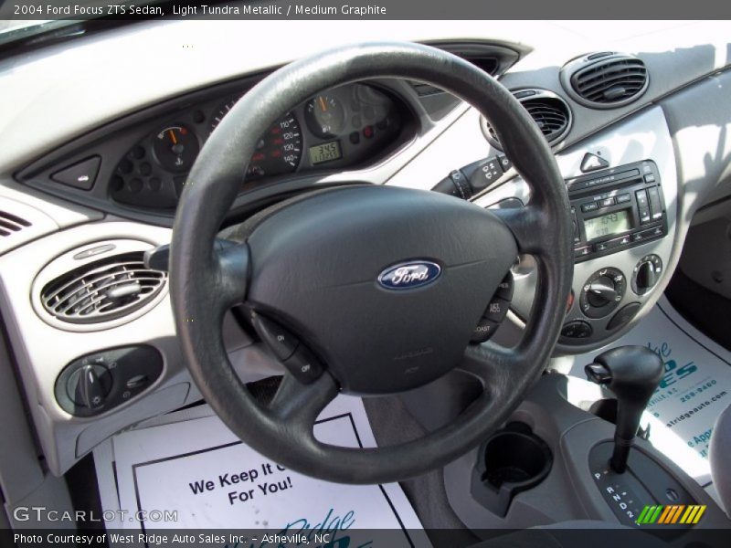Light Tundra Metallic / Medium Graphite 2004 Ford Focus ZTS Sedan