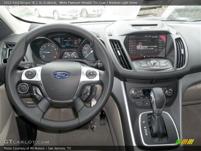 Dashboard of 2013 Escape SE 2.0L EcoBoost