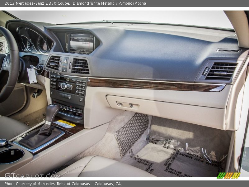 Diamond White Metallic / Almond/Mocha 2013 Mercedes-Benz E 350 Coupe
