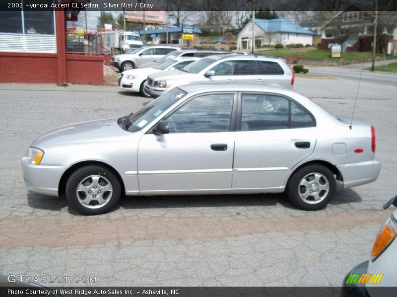  2002 Accent GL Sedan Silver Mist