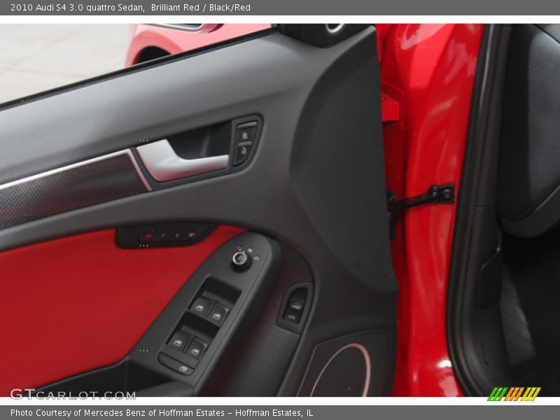 Brilliant Red / Black/Red 2010 Audi S4 3.0 quattro Sedan