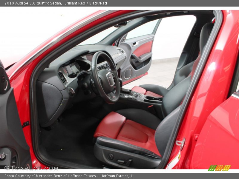  2010 S4 3.0 quattro Sedan Black/Red Interior