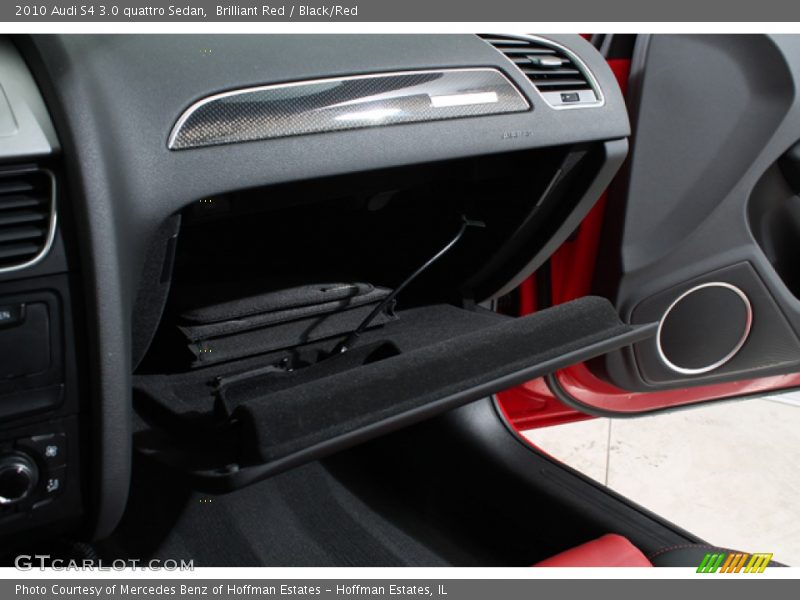 Brilliant Red / Black/Red 2010 Audi S4 3.0 quattro Sedan