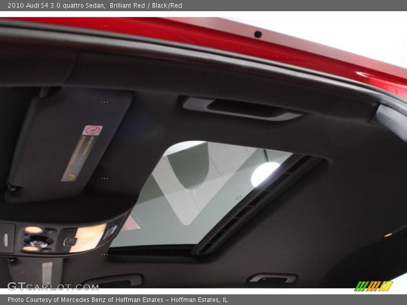 Sunroof of 2010 S4 3.0 quattro Sedan