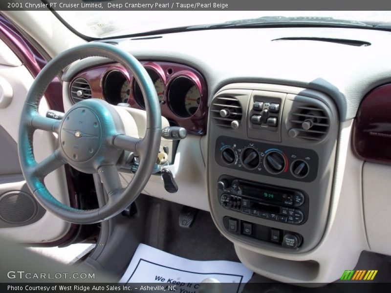 Controls of 2001 PT Cruiser Limited