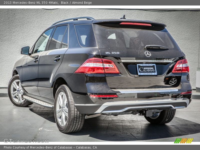Black / Almond Beige 2013 Mercedes-Benz ML 350 4Matic
