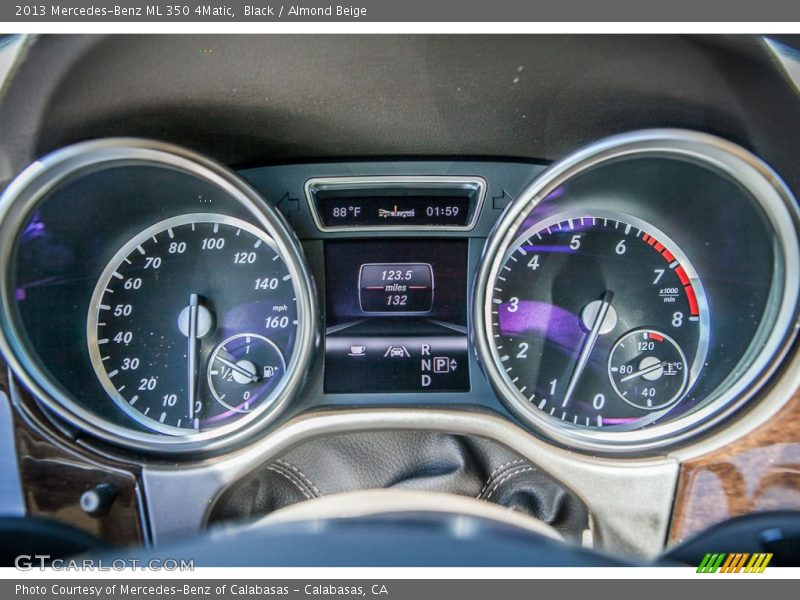 Black / Almond Beige 2013 Mercedes-Benz ML 350 4Matic