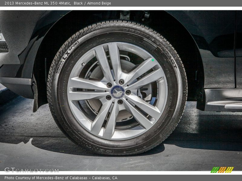 Black / Almond Beige 2013 Mercedes-Benz ML 350 4Matic