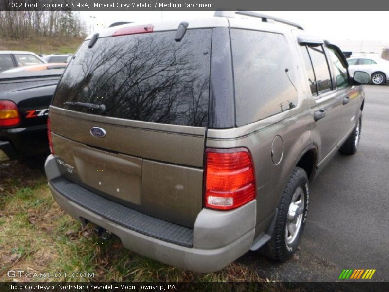 Mineral Grey Metallic / Medium Parchment 2002 Ford Explorer XLS 4x4