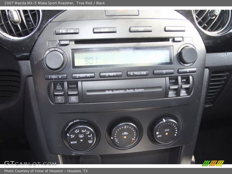 Controls of 2007 MX-5 Miata Sport Roadster