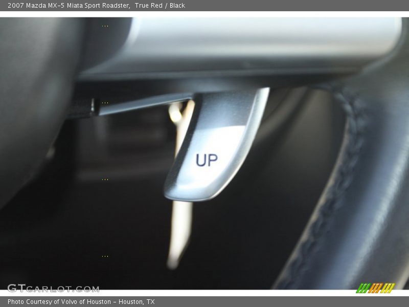 True Red / Black 2007 Mazda MX-5 Miata Sport Roadster