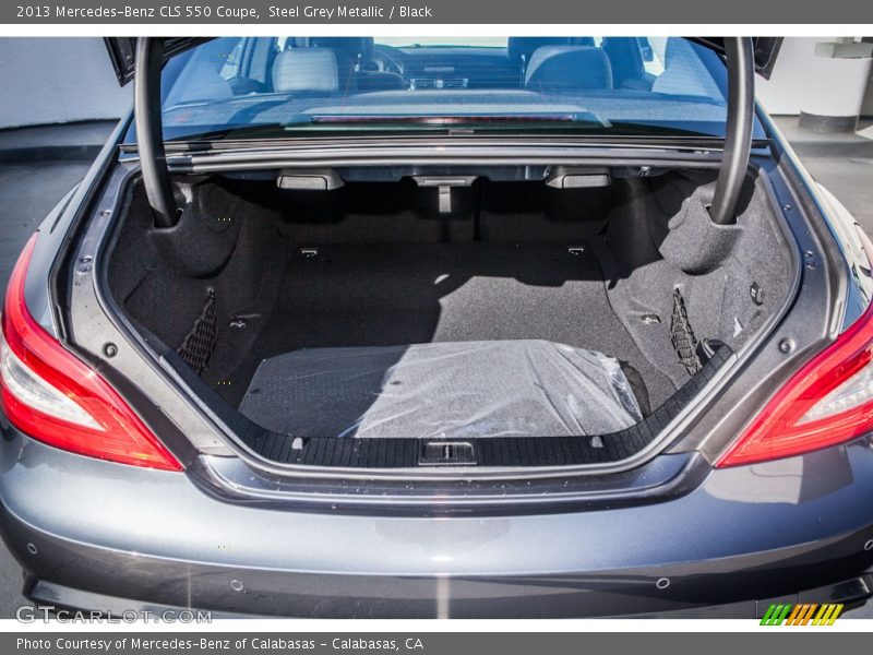 Steel Grey Metallic / Black 2013 Mercedes-Benz CLS 550 Coupe