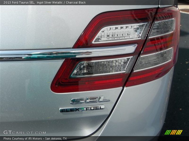 Ingot Silver Metallic / Charcoal Black 2013 Ford Taurus SEL