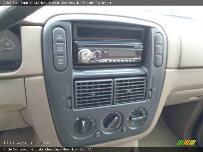 Mineral Grey Metallic / Medium Parchment 2002 Ford Explorer XLS 4x4