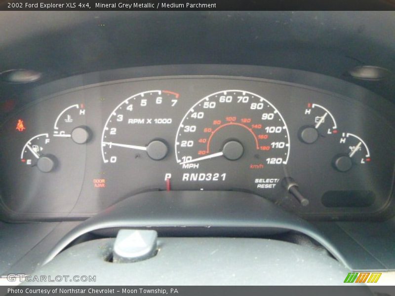  2002 Explorer XLS 4x4 XLS 4x4 Gauges