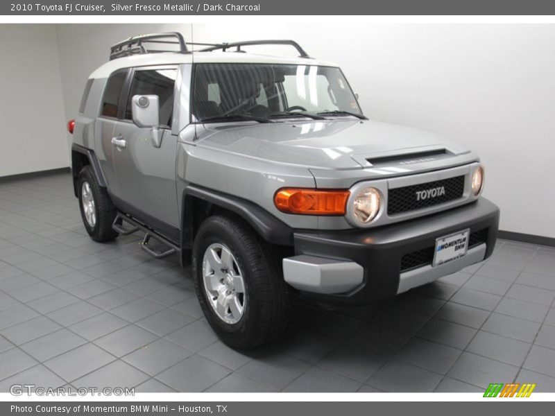 Silver Fresco Metallic / Dark Charcoal 2010 Toyota FJ Cruiser