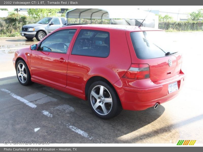 Tornado Red / Black 2002 Volkswagen GTI 1.8T