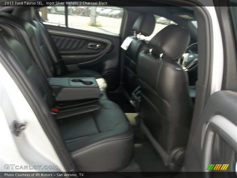 Ingot Silver Metallic / Charcoal Black 2013 Ford Taurus SEL