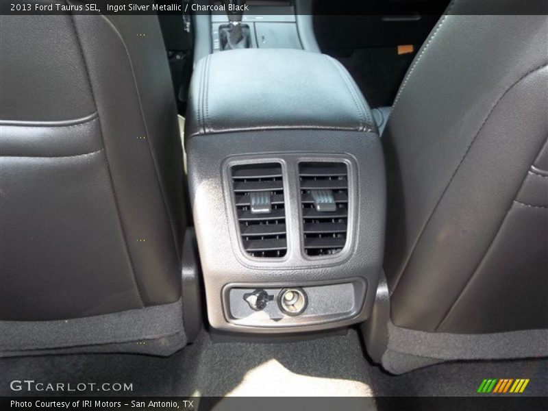 Ingot Silver Metallic / Charcoal Black 2013 Ford Taurus SEL