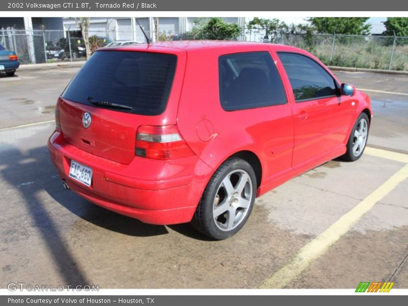 Tornado Red / Black 2002 Volkswagen GTI 1.8T