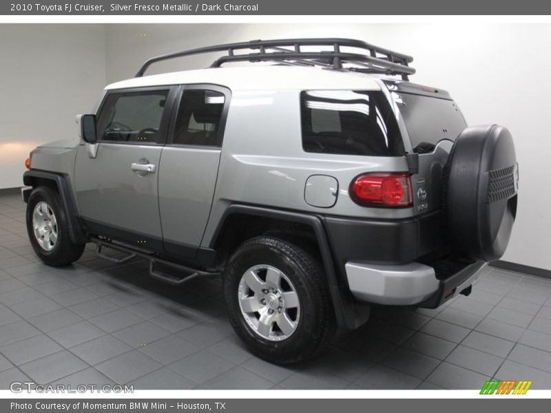 Silver Fresco Metallic / Dark Charcoal 2010 Toyota FJ Cruiser