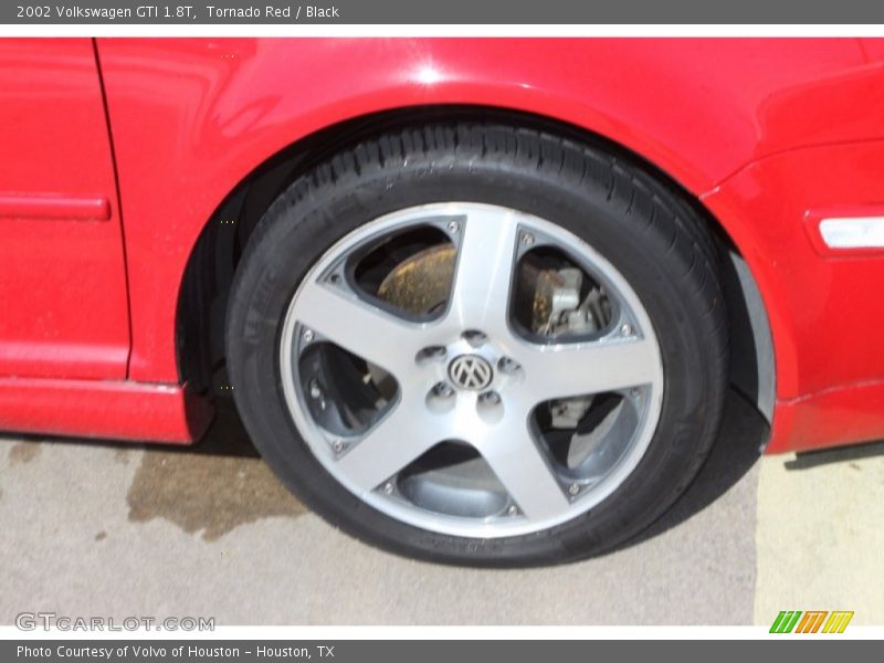 Tornado Red / Black 2002 Volkswagen GTI 1.8T