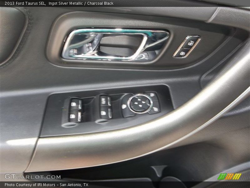 Ingot Silver Metallic / Charcoal Black 2013 Ford Taurus SEL