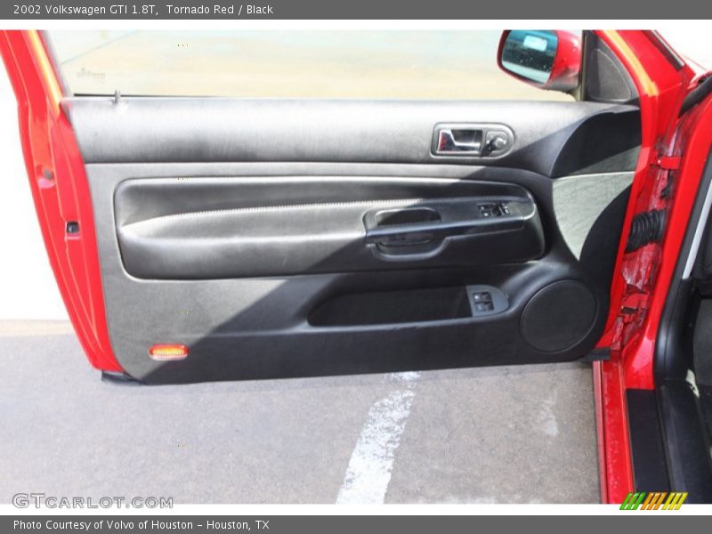 Tornado Red / Black 2002 Volkswagen GTI 1.8T