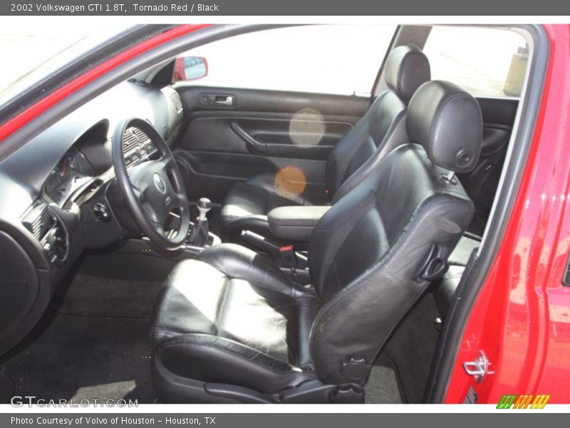 Front Seat of 2002 GTI 1.8T