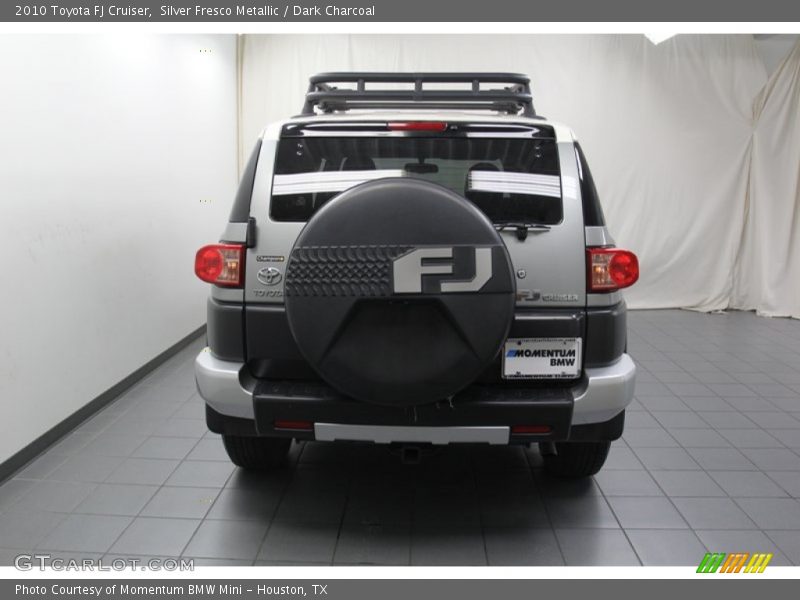Silver Fresco Metallic / Dark Charcoal 2010 Toyota FJ Cruiser