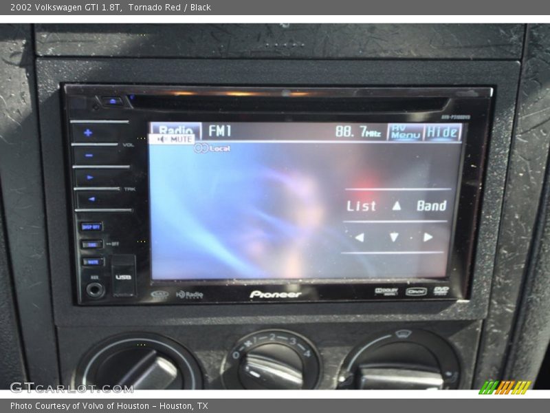 Tornado Red / Black 2002 Volkswagen GTI 1.8T