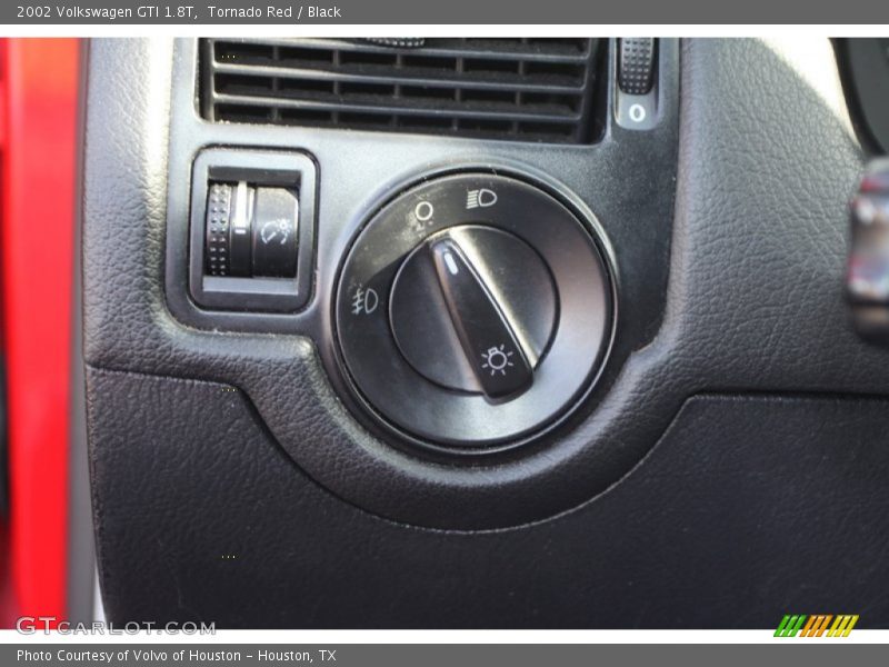 Controls of 2002 GTI 1.8T