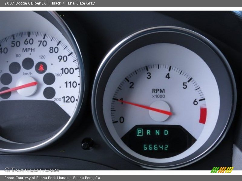 Black / Pastel Slate Gray 2007 Dodge Caliber SXT